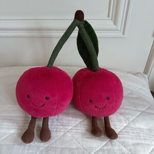 JellyCat Amusable Cherry - Rare Retired Discontinued